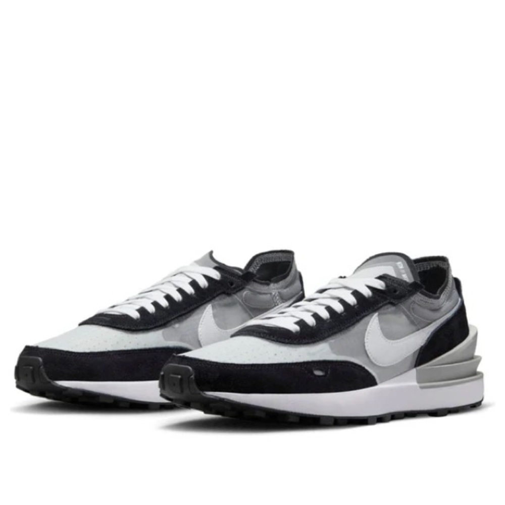 Nike Waffle One GS Sneakers in Gray and Black